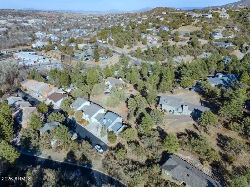881 Alpha Ln Aerial View