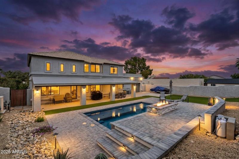 Custom Pool & Fire Feature