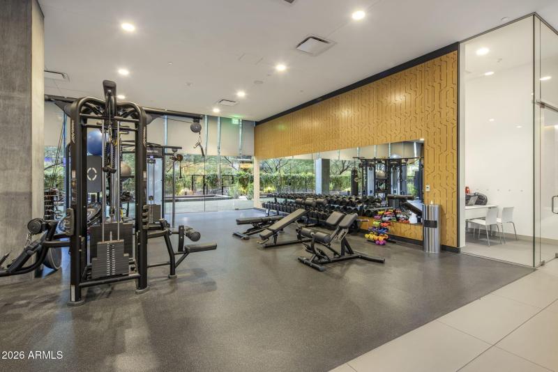 State of the art fitness center
