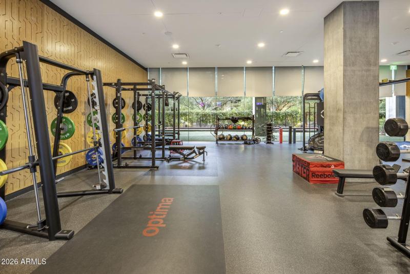 State of the art fitness center