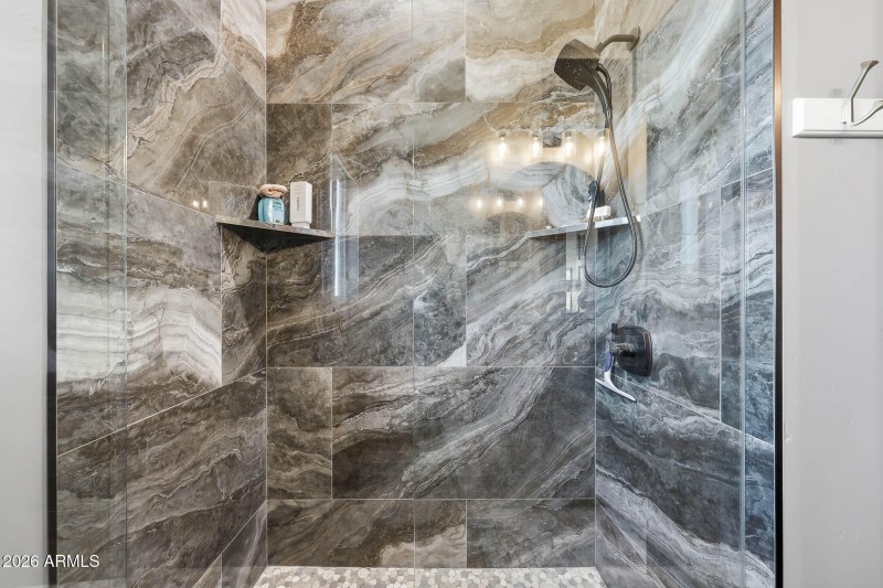 Bath 2 Granite Slab Shower