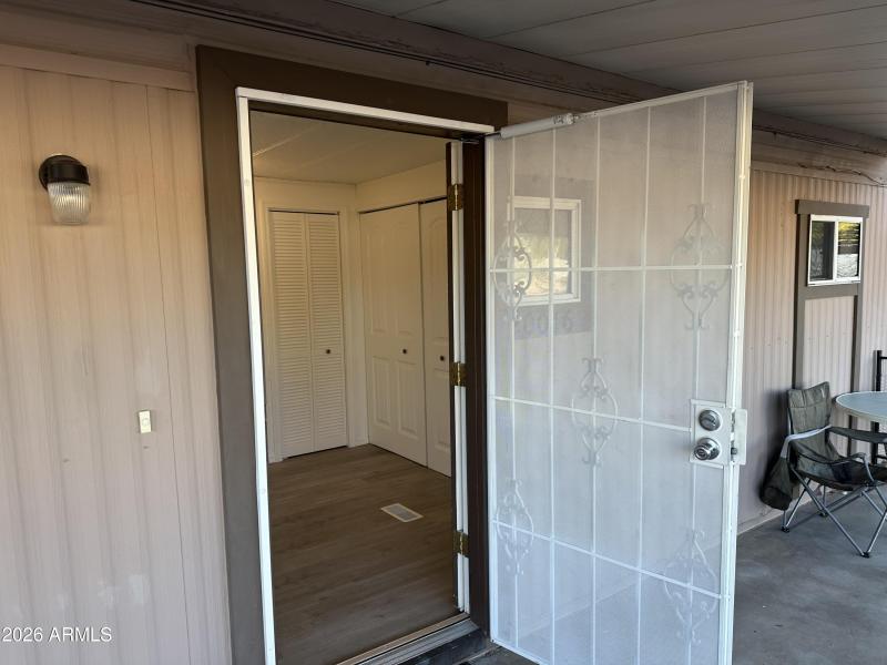 Front Entry - Security Screen