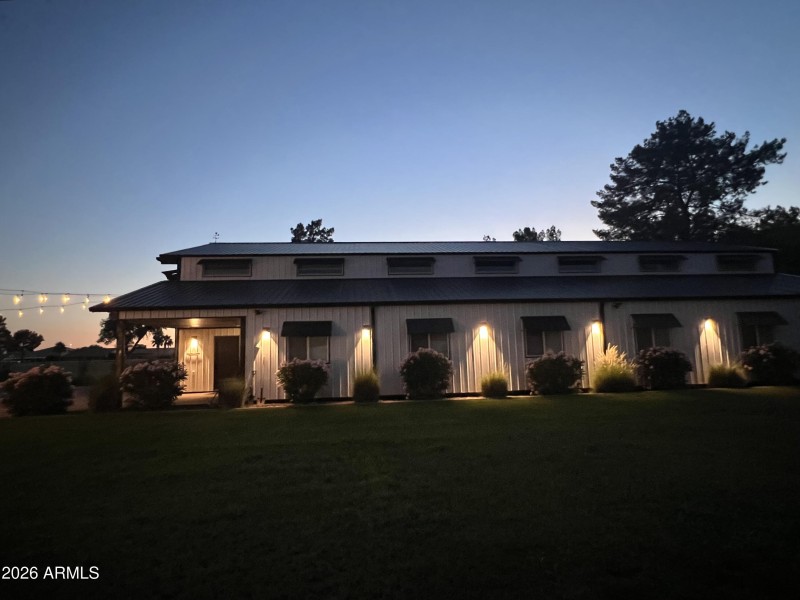 Twilight Detached Building