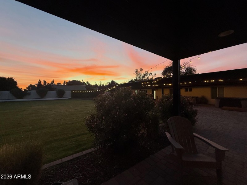 Twilight from casita porch