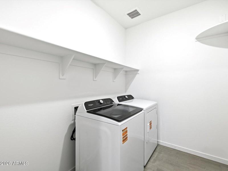 Included Washer & Dryer