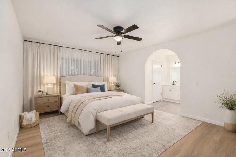 Virtual Staging Bedroom