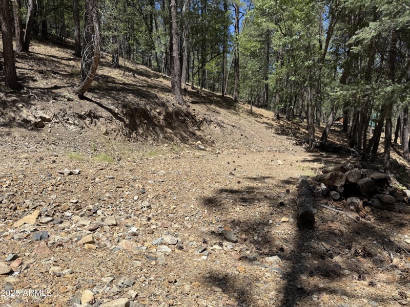 Leveled area for an Rv/Shed