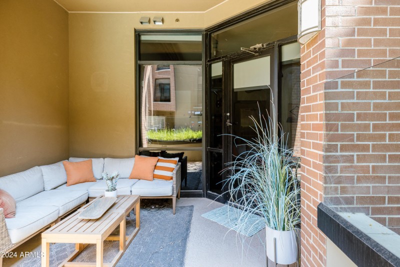 Patio with Poolside View!