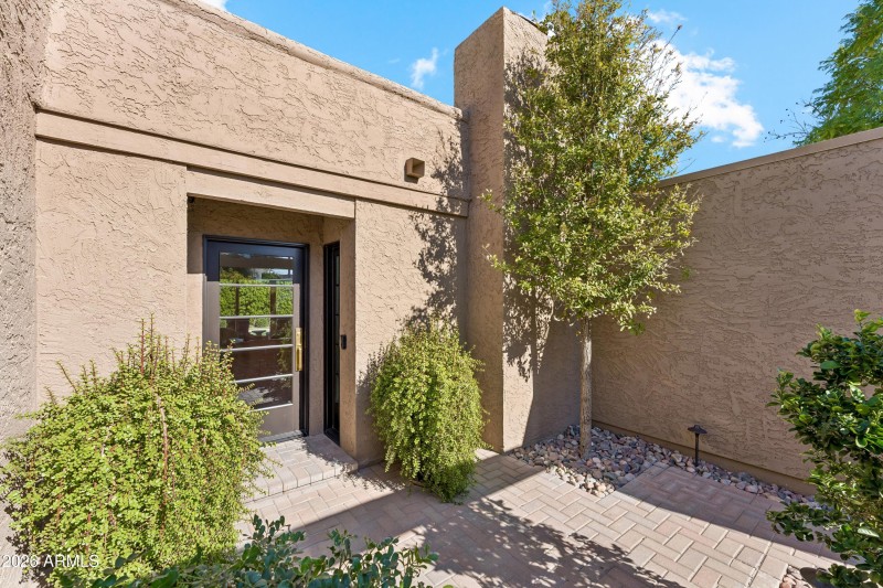 Front Courtyard Entry