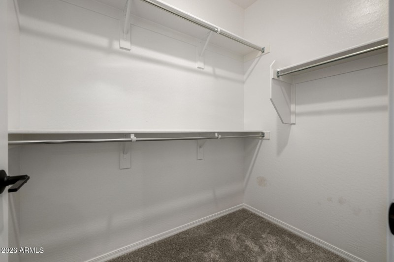 Master has 2 Walk-in closets