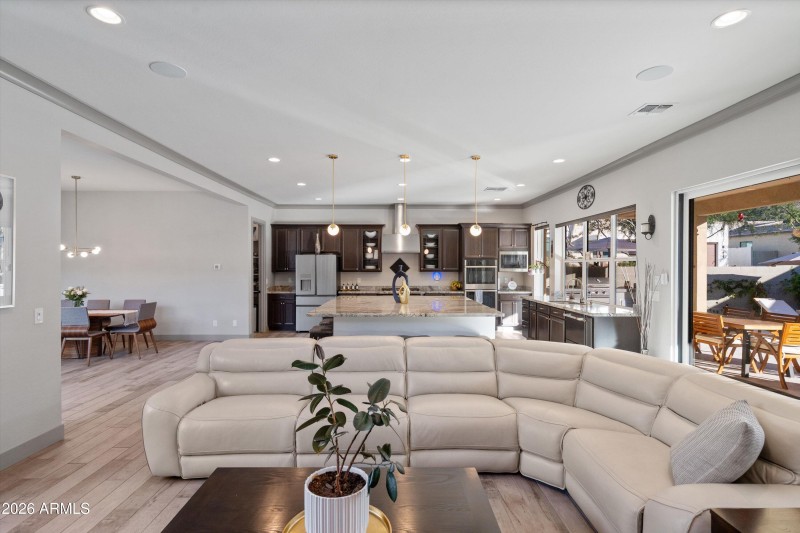 26-Family Room to Kitchen