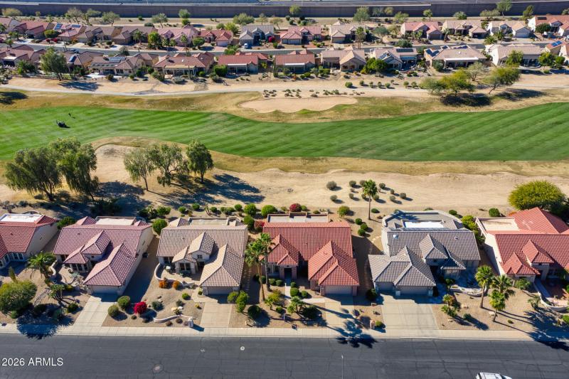 Golden Hour Over the Fairway