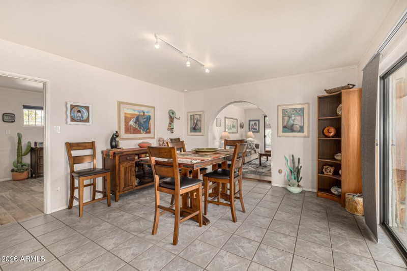 Let's go through the door