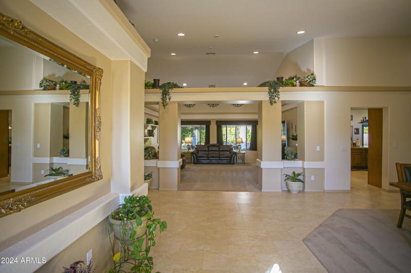 As you enter this beautiful home!