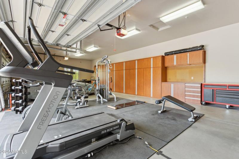 Four Car Garage and Look at the Storage!