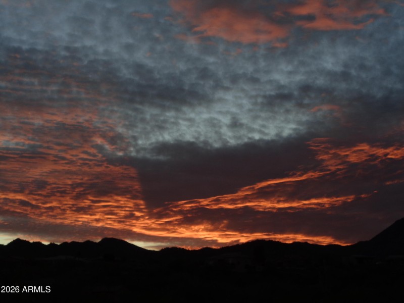 Sunset over McDowells