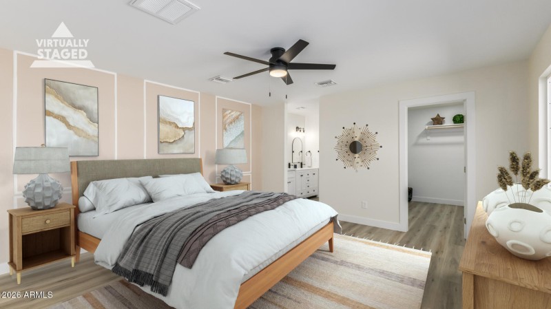 MASTER SUITE - STAGED