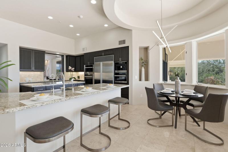 Spacious Kitchen Seating