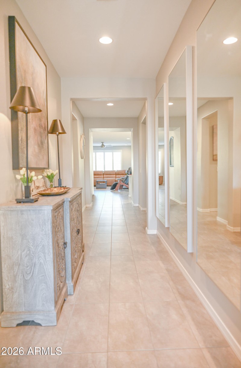 Foyer and Front Hallway