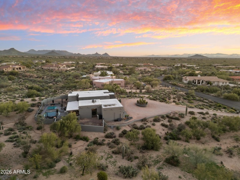 View to McDowell Mtn. Range