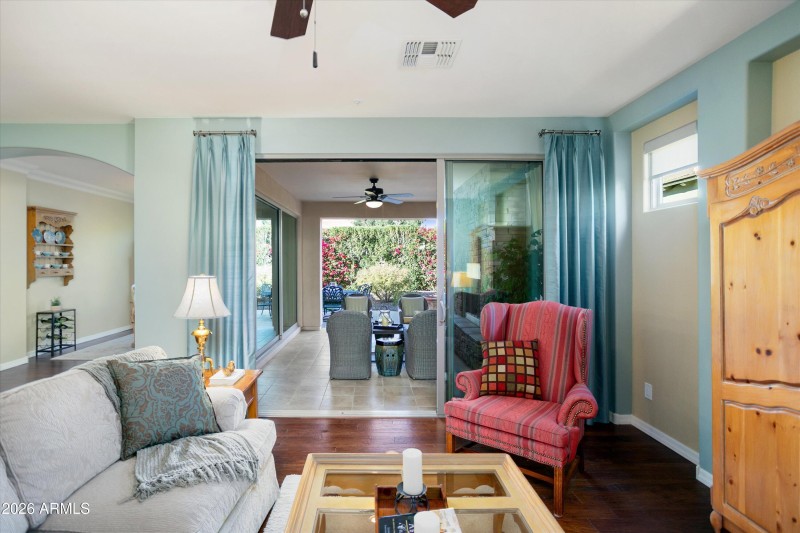 OPEN SLIDING GLASS WALL IS GREAT