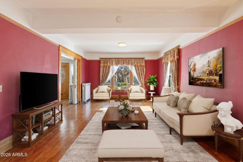 Parlor - virtual staged