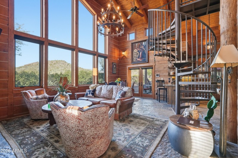 Expansive mountain views