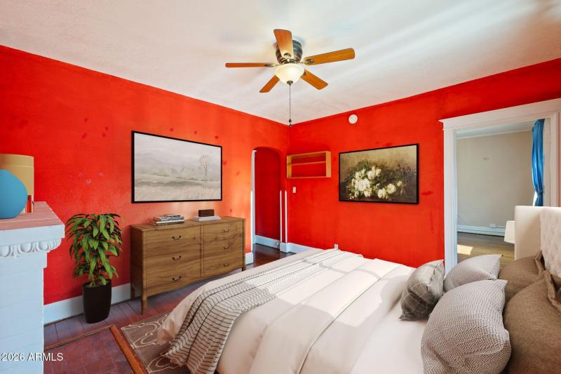 Bedroom #3 - virtual staged