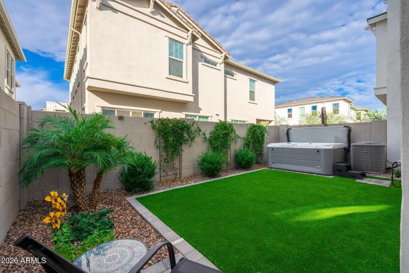 Gorgeous finished backyard
