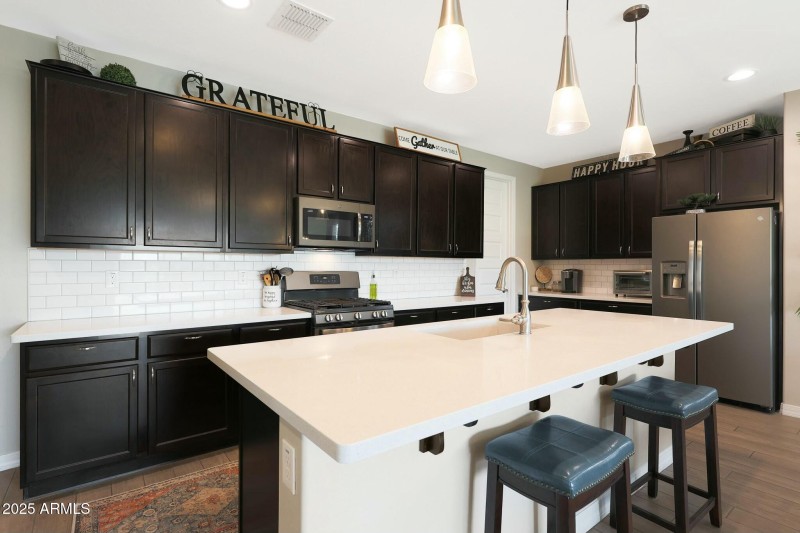 Kitchen with lots of storage