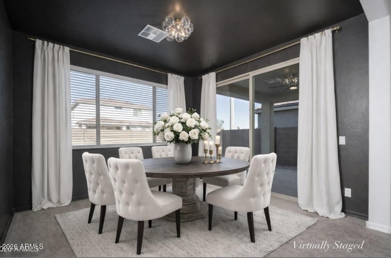 Virtually Staged Dining