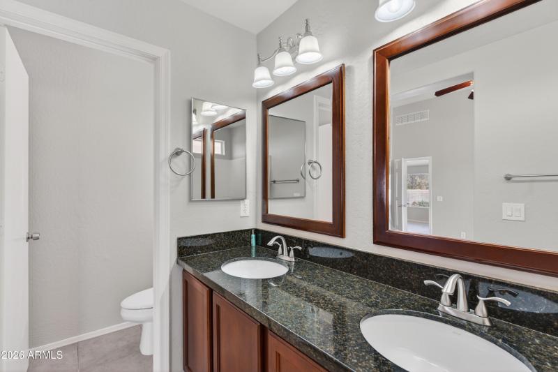Private Toilet Room in Master Bath