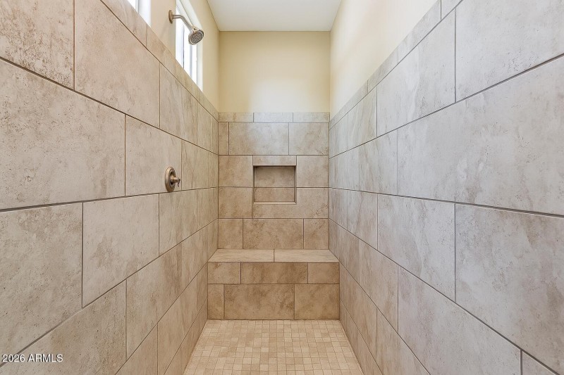 Large Walk-in Shower Master Bathroom