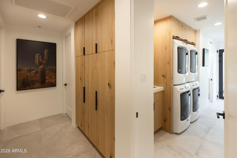 Laundry & Storage Area