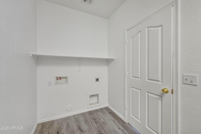 Laundry Room in Pantry