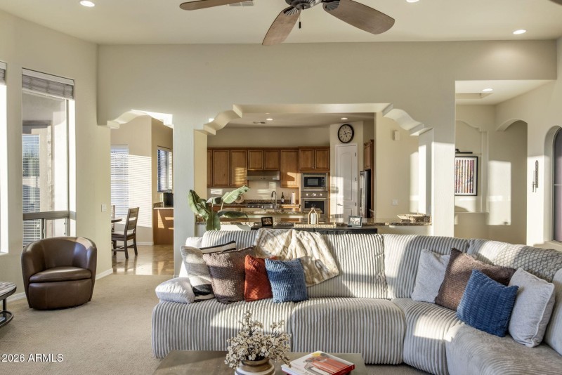 Lots of natural light.