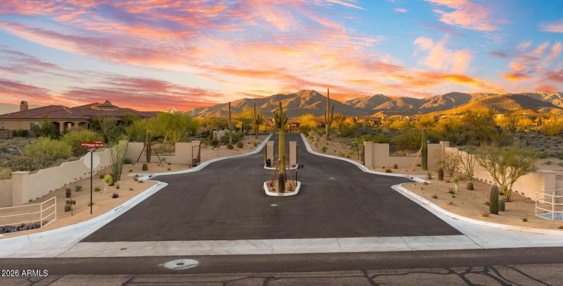 estates at carefree entrance