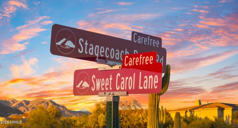sweet carol street sign