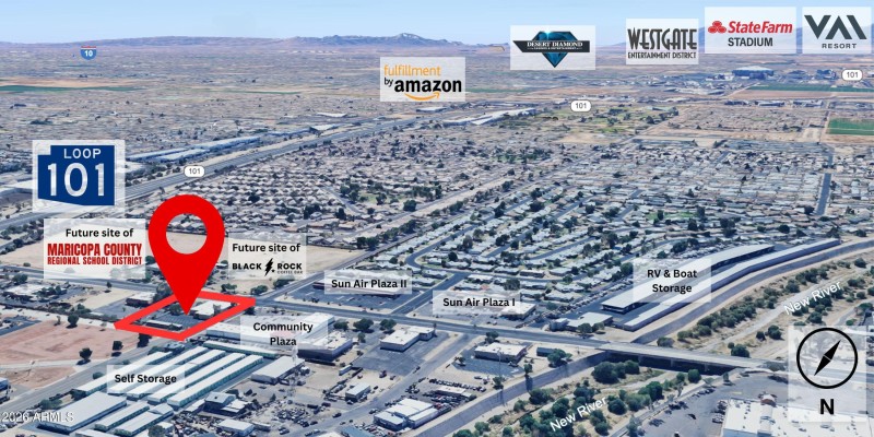 Tamarack Proximity Map