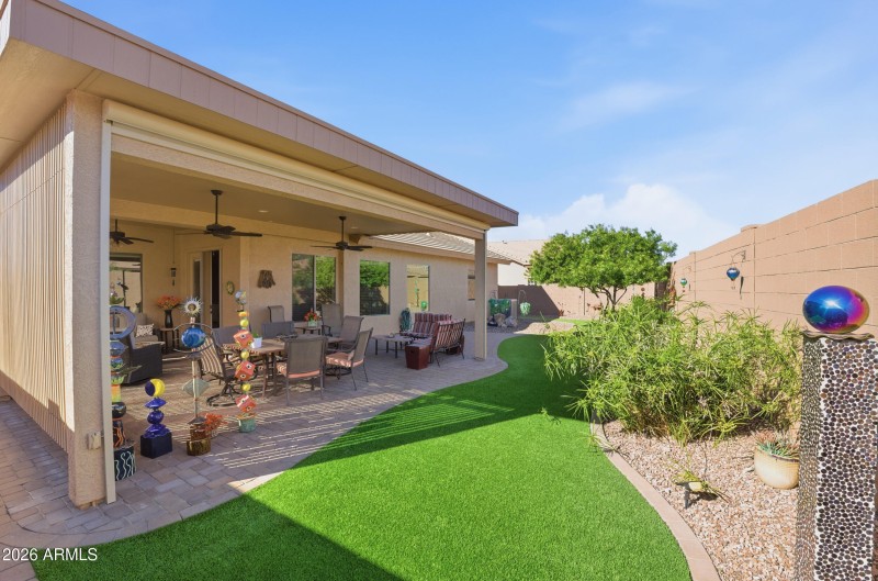 East Facing BackyardBac