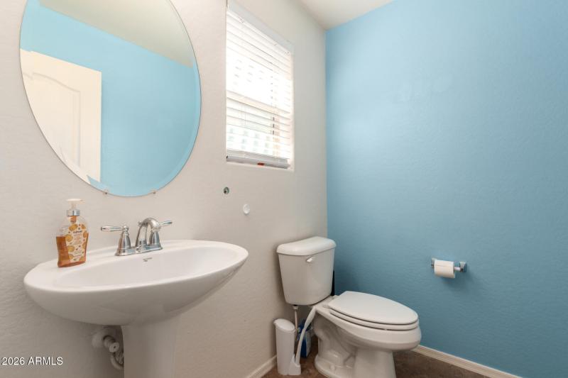 Ponderosa 1/2 bath down stairs