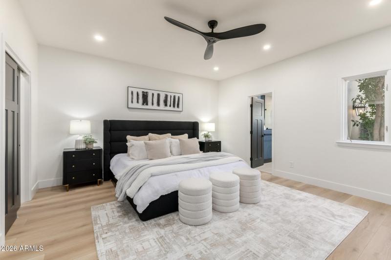 Primary bedroom downstairs