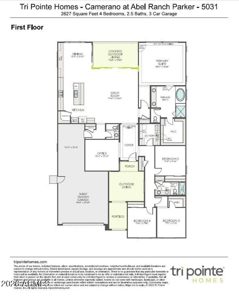 Parker- 5031 A Floorplan