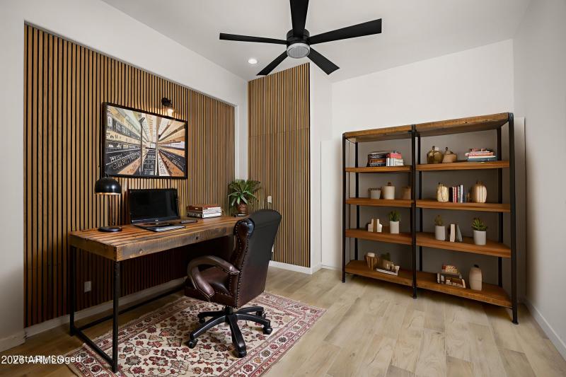 Flex Room as Office Staged