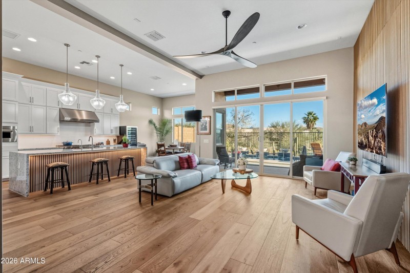 15-Living Room to Kitchen