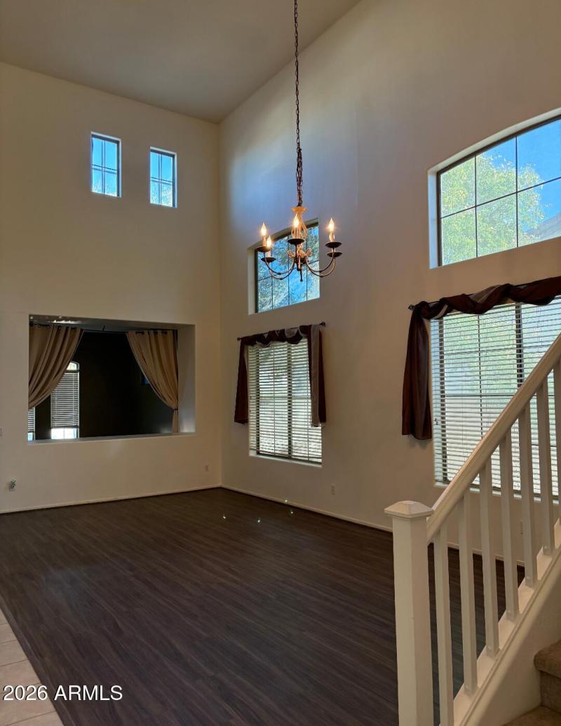 Freshly Painted Living/Dining Room
