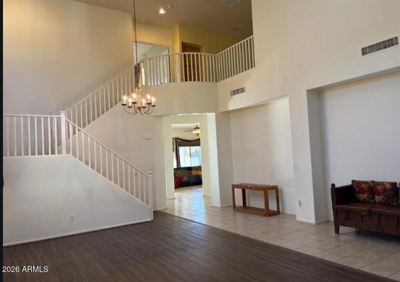 Freshly Painted Living/Dining Room