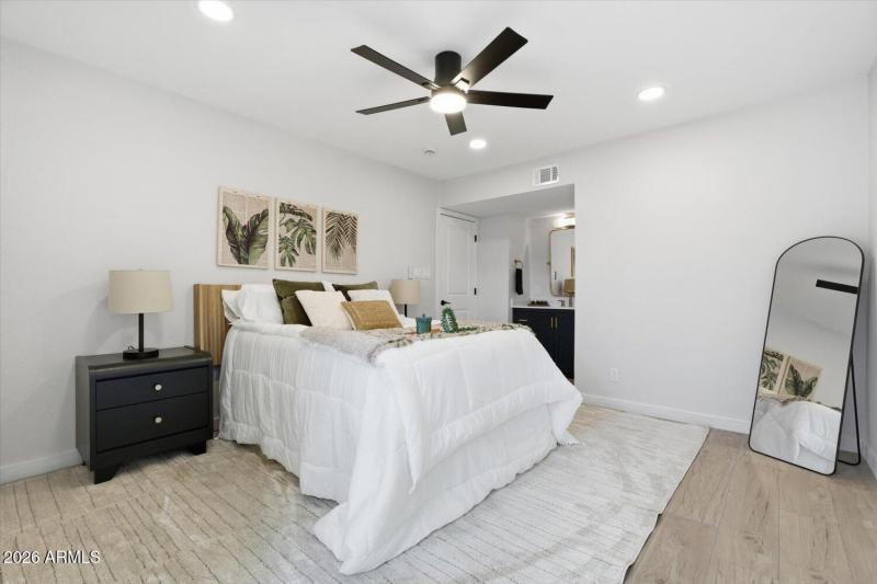 Two Primary Bedrooms