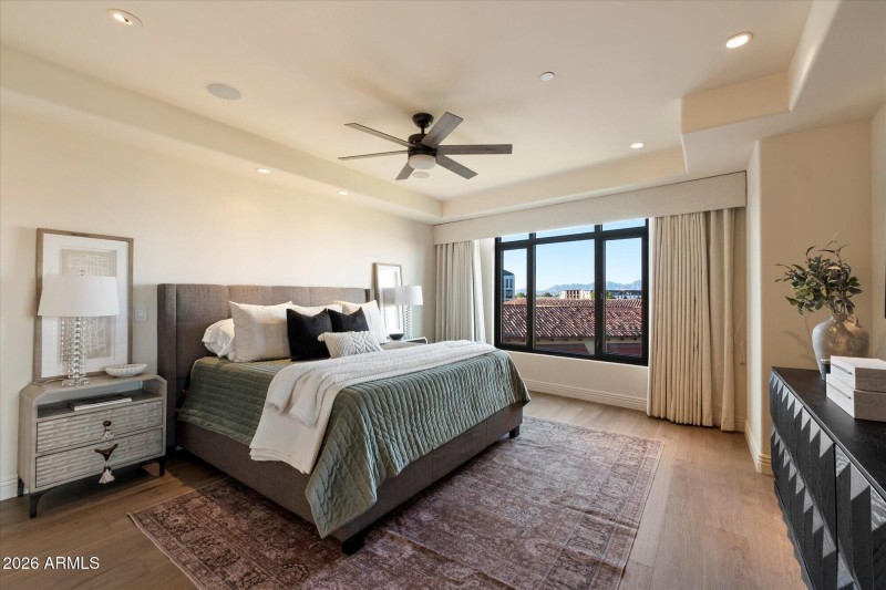 Primary Bedroom with Balcony Access