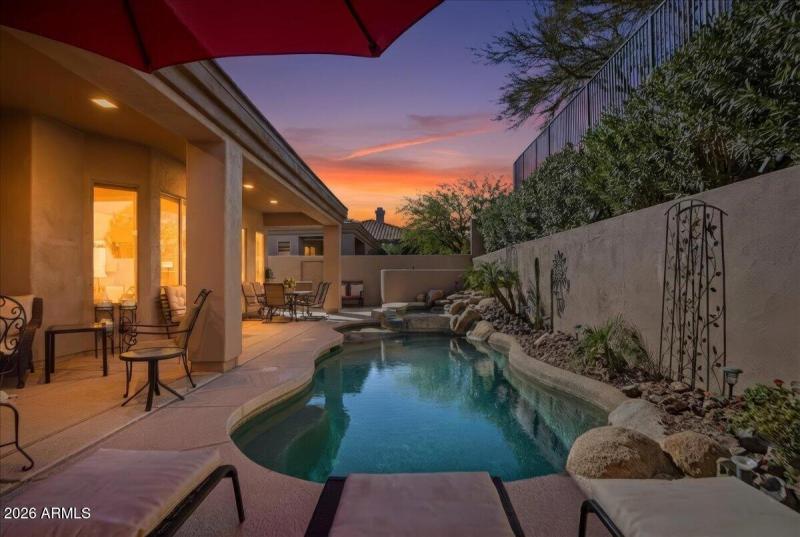 Twilight Back of Home